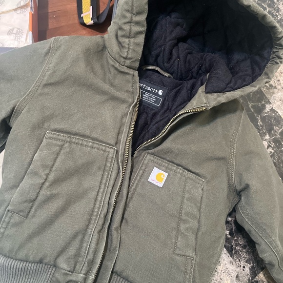 Carhartt Dark Green Quilted Jacket